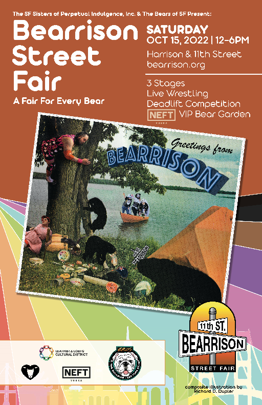 Bearrison Street Fair is Coming! LEATHER & LGBTQ Cultural District