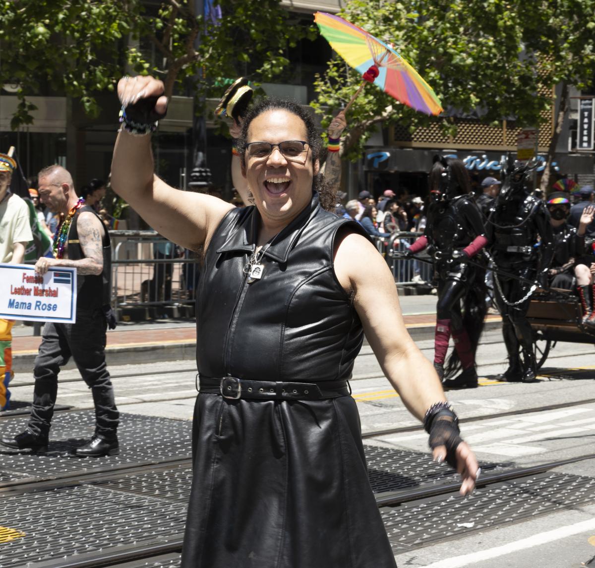 Leather Contingent in Pride Parade 2025