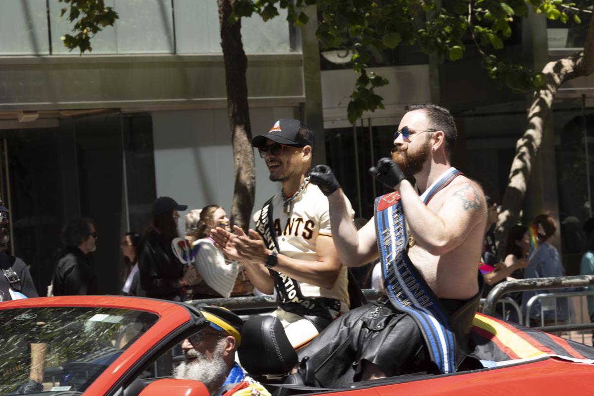 Leather Contingent in Pride Parade 2025