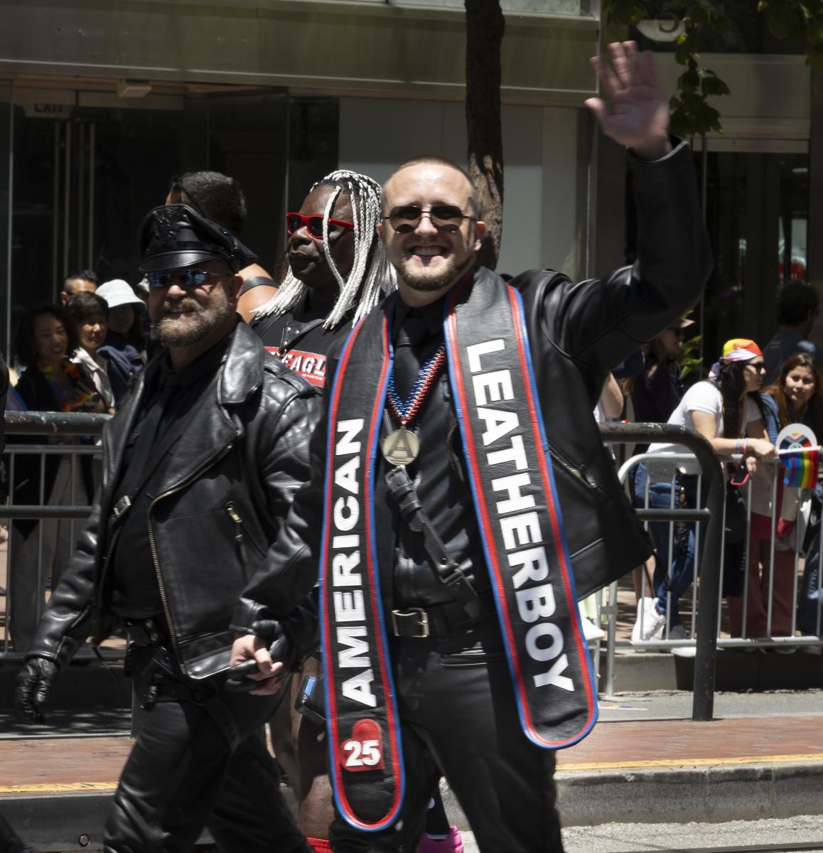 Leather Contingent in Pride Parade 2025