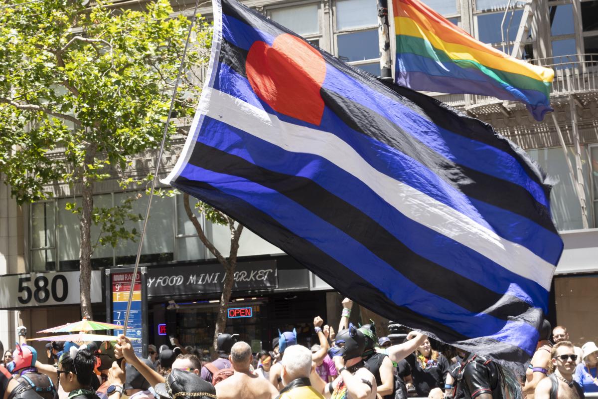 Leather Contingent in Pride Parade 2025