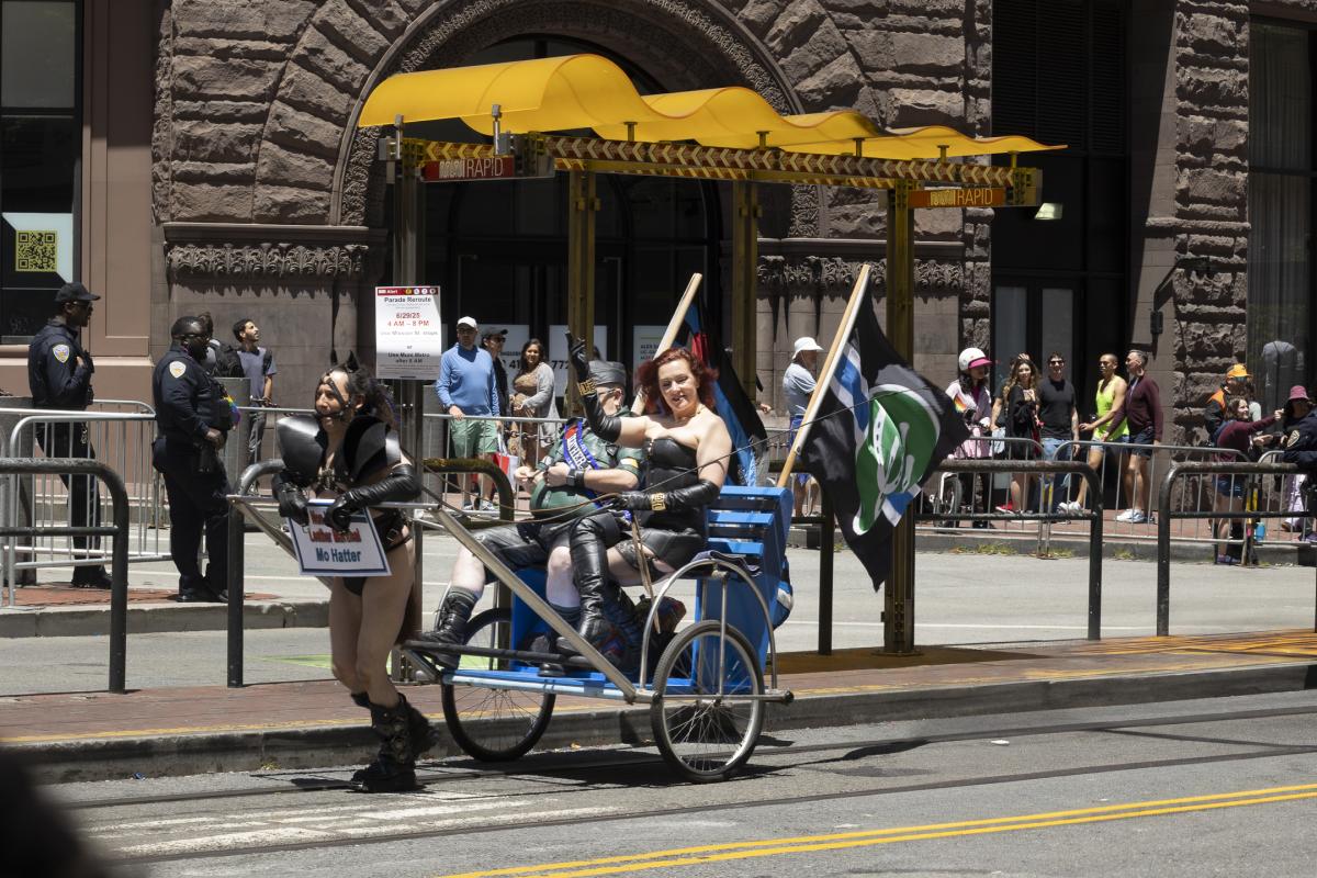 Leather Contingent in Pride Parade 2025
