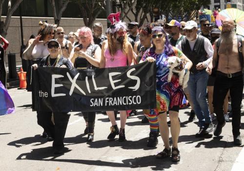 Leather Contingent in Pride Parade 2025