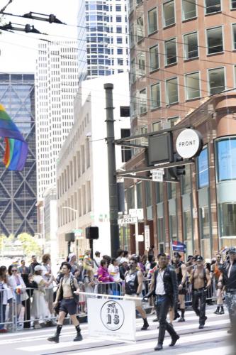 Leather Contingent in Pride Parade 2025