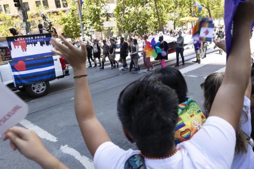 Leather Contingent in Pride Parade 2025