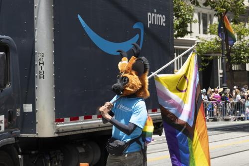 Leather Contingent in Pride Parade 2025