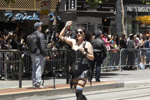 Leather Contingent in Pride Parade 2025
