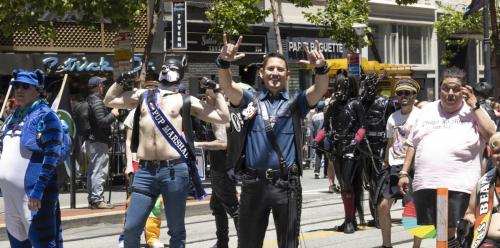 Leather Contingent in Pride Parade 2025