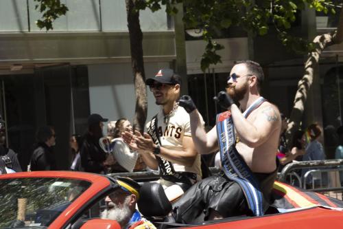 Leather Contingent in Pride Parade 2025