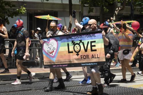 Leather Contingent in Pride Parade 2025
