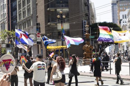 Leather Contingent in Pride Parade 2025