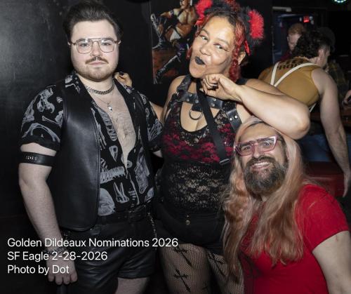 Nominees Mauskaveli and Princess Teacup with Martin