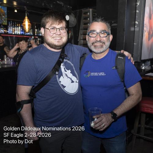 Former Board Member Byrd Bannick with Board Member Jon Ojinaga