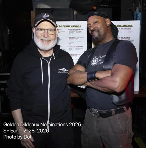 Nominees Sir Jim Stokes and Marc (Pony) Owens